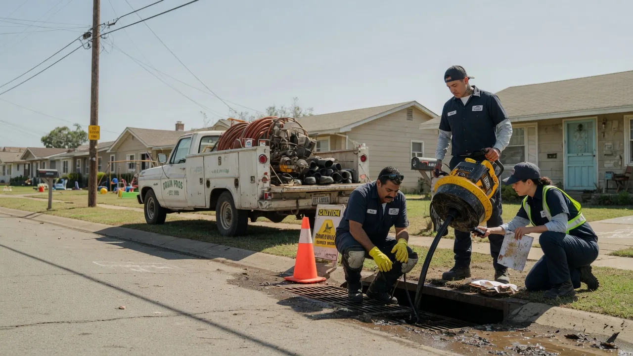Drain Cleaning in Clarendon, TX near me